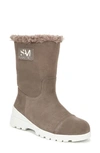 Sam Edelman Women's Kaylie Boots In Flint Grey/ Putty Suede