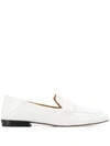 Michael Michael Kors Emory Collapsible Heel Loafers In Optic White