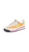 Tretorn Women's Rawlins 10 Low-top Sneakers In Icing/ Vntg Wht/ Fluo Ylw