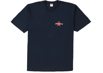 Pre-owned Supreme  Money Power Respect Tee Navy