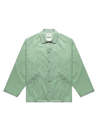 Pre-owned Fear Of God  Coaches Jacket Army Iridescent