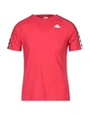 Kappa T-shirts In Red