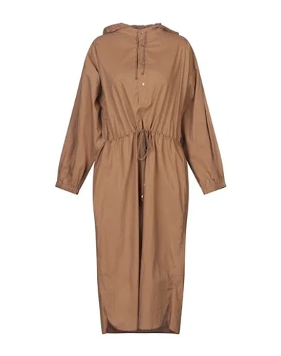 Laurence Bras Knee-length Dress In Brown