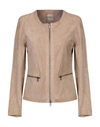 Andrea D'amico Jackets In Camel