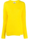 Asymmetric-Hem Sweater