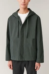 Cos Lightweight Hooded Jacket In Grey