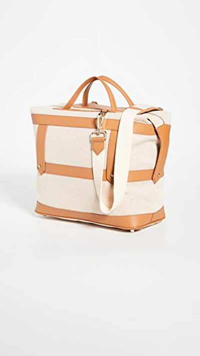 Paravel Weekender Cotton-blend Bag In Tan