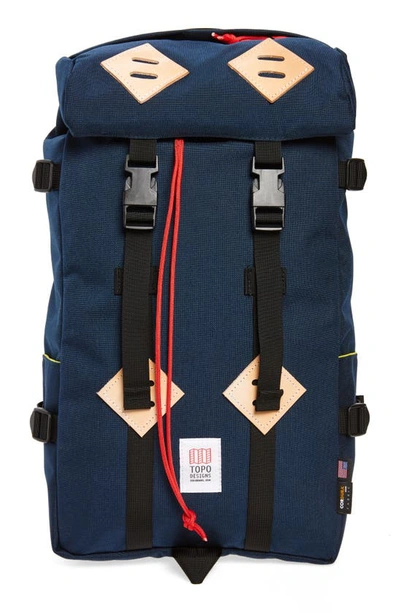 Topo Designs 'klettersack' Backpack In Navy