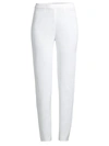Misook High-rise Ankle Pants In White