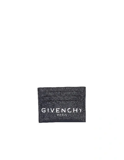 Givenchy Card Holder With Logo In Black