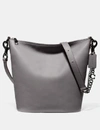 Coach Signature Chain Duffle - Women's In Pewter/heather Grey