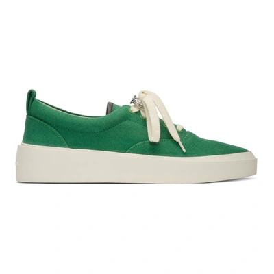 Fear Of God Men's Canvas Sneakers In Green