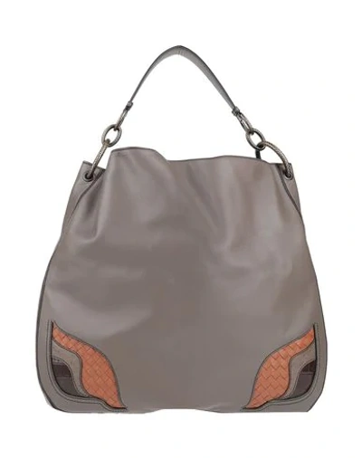 Bottega Veneta Handbag In Dark Brown