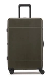 Calpak Medium Hue 26-inch Rolling Suitcase In Moss