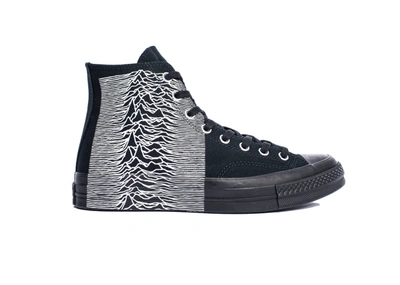 Pre-owned Converse  Chuck Taylor All-star 70s Hi Joy Division X Pleasures In Black/white