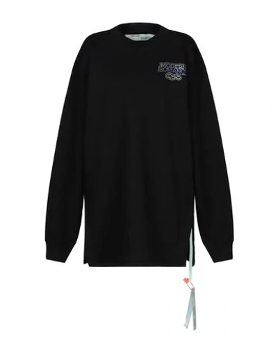 Off-white Sweatshirt In Black