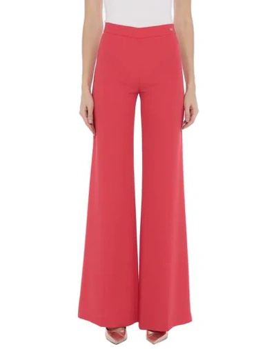 Elisabetta Franchi Casual Pants In Red