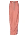 Rick Owens Long Skirts In Pink