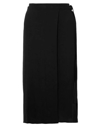 Haider Ackermann Midi Skirts In Black
