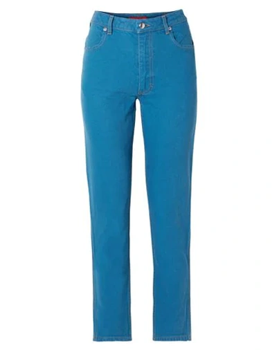 Eckhaus Latta Jeans In Blue