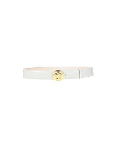 Versace High-waist Belt In White