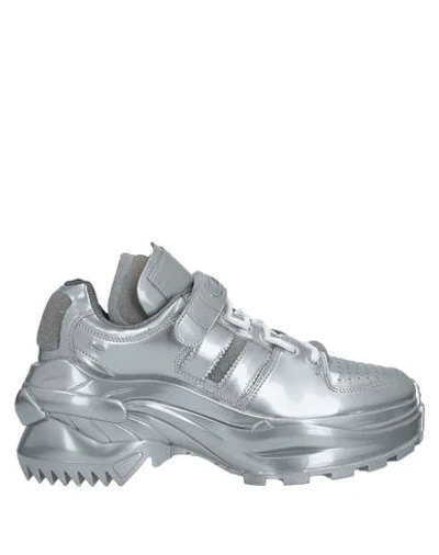 Maison Margiela Sneakers In Silver