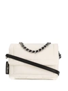 Marc Jacobs The Mini Pillow Leather Crossbody Bag In Cotton