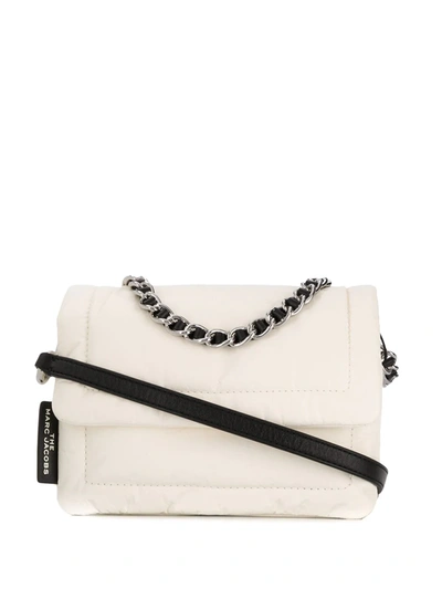 Marc Jacobs The Mini Pillow Leather Crossbody Bag In Cotton