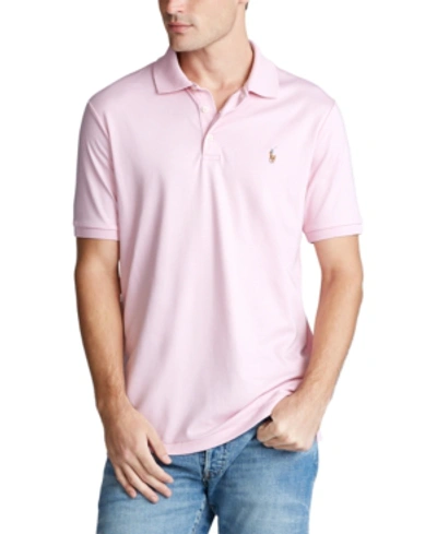 Polo Ralph Lauren Classic Fit Soft Cotton Polo Shirt In Garden Pink