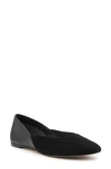 Botkier Britt Flat In Black Suede