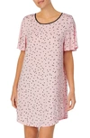 Kate Spade Jersey Sleep Shirt In Scattered Dot Pink