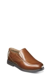 Florsheim Kids' Toddler, Little And Big Boy Bogan, Jr Ii Slip On Uniform Shoe In Cognac