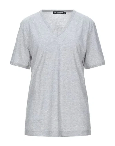 Dolce & Gabbana T-shirts In Grey