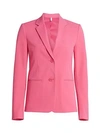 Helmut Lang Women's Shrunken Blazer In Bright Pink