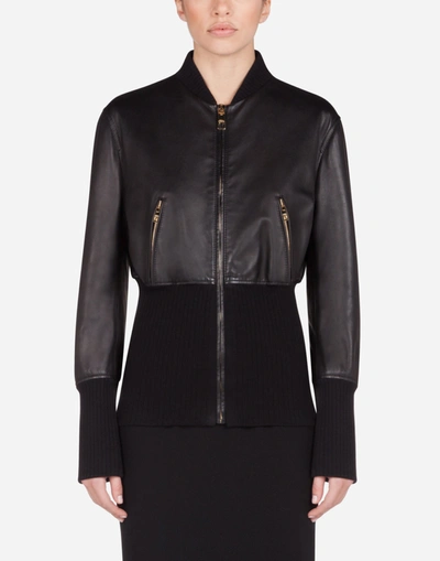 Dolce & Gabbana Leather Jacket