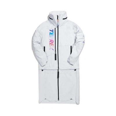 Pre-owned Kith X Adidas Terrex Shell Jacket White ModeSens