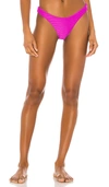 Seafolly Essentials High Cut Bikini In Purple Haze