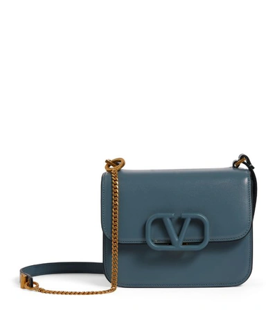 Valentino Garavani Garavani Small Leather Vsling Shoulder Bag In Amadeus