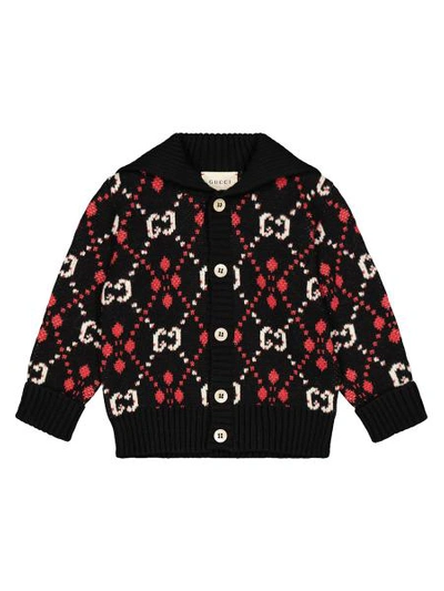Gucci Kids Cardigan For Boys In Black