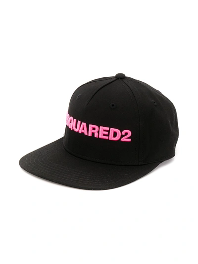 Dsquared2 Kids Cap For For Boys And For Girls In Black