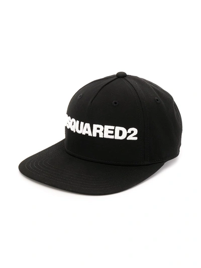 Dsquared2 Kids Cap For For Boys And For Girls In Black