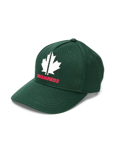 Dsquared2 Kids Cap For For Boys And For Girls In Green