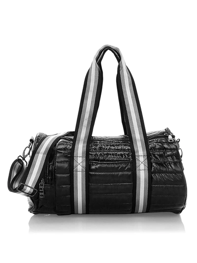 Think Royln Quilted Duffel Bag In Black