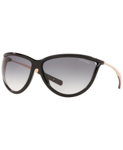 Tom Ford Tammy Oversized Cat Eye Sunglasses, 70mm Tom Ford Women main image 4