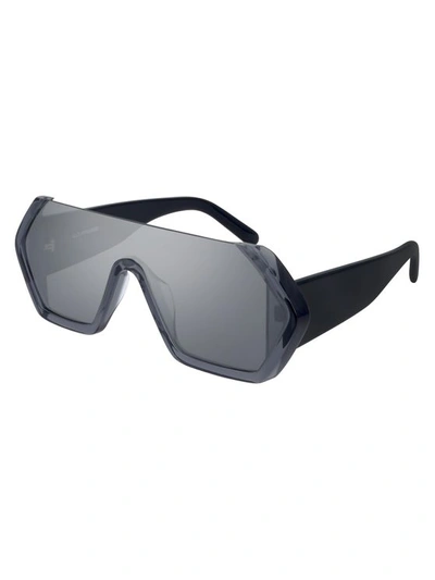 Courrèges Cl1909 Sunglasses In Blue Black Silver
