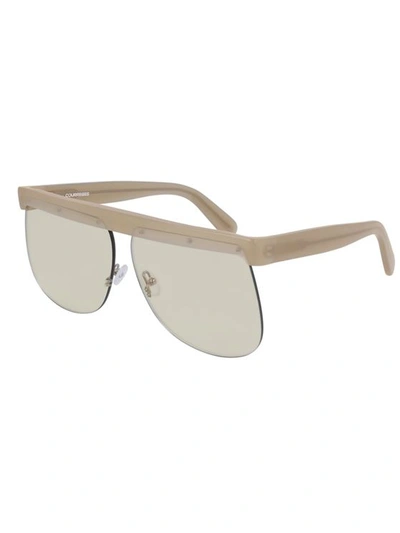 Courrèges Cl1901 Sunglasses In Beige Beige Grey