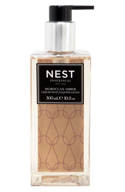 Nest Fragrances Moroccan Amber Liquid Soap, 10 oz