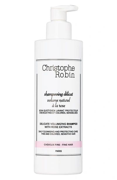 Christophe Robin Delicate Volumizing Shampoo With Rose Extracts, 8.3 oz