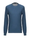 Roberto Collina Sweaters In Slate Blue