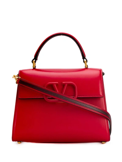 Valentino Garavani Vsling Top Handle Bag In Red